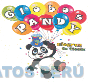 GLOBOS PANDY ALEGRAN TU FIESTA