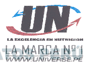 UN LA EXCELENCIA EN NUTRICION LA MARCA Nº 1 WWW.UNIVERSE.PE