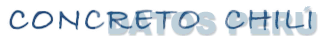 CONCRETO CHILI