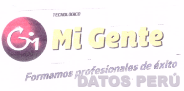 GM MI GENTE TECNOLÓGICO FORMAMOS PROFESIONALES DE ÉXITO