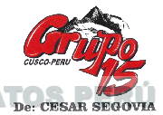 INTERNACIONAL GRUPO 15 DE: CESAR SEGOVIA