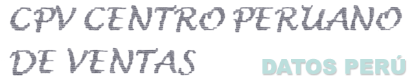 CPV CENTRO PERUANO DE VENTAS