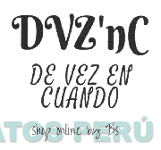 DVZ'NC DE VEZ EN CUANDO SHOP ONLINE BY BS