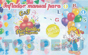 INFLADOR MANUAL PARA GLOBOS C&J DIOS BENDICE MI NEGOCIO CALIDAD SUPERIOR