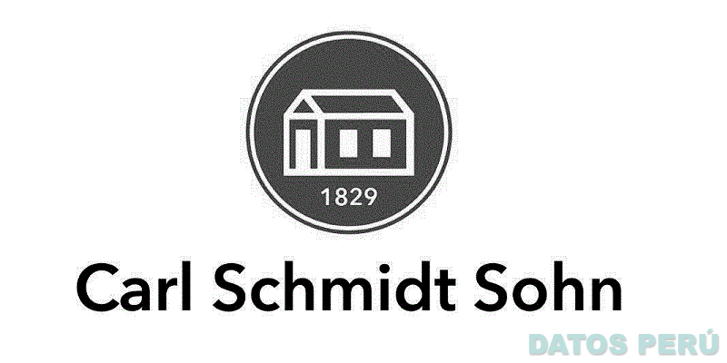 CARL SCHMIDT SOHN 1829