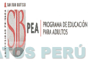 SJB UNIVERIDAD PRIVADA SAN JUAN BAUTISTA PEA PROGRAMA DE EDUCACIÓN PARA ADULTOS