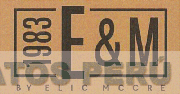 1983 E & M BY ELIC MCCRE