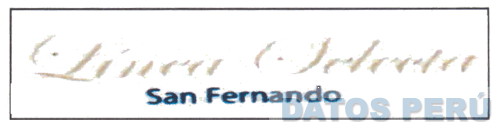 LINEA SELECTA SAN FERNANDO