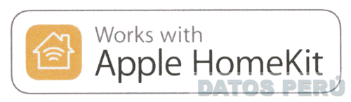 WORKS WITH APPLE HOMEKIT