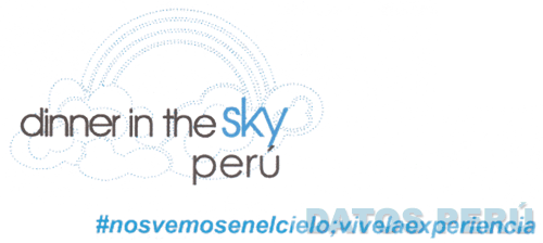 DINNER IN THE SKY PERÚ #NOSVEMOSENELCIELO; VIVELAEXPERIENCIA