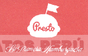PRESTO LA PRIMERA HAMBURGUESA