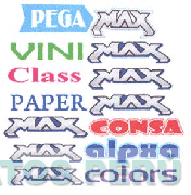 PEGA MAX VINI MAX CLASS MAX PAPER MAX MAX CONSA MAX ALPXA MAX COLORS
