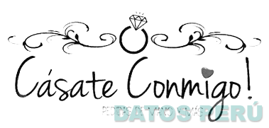 CÁSATE CONMIGO! PEDIDAS DE MANO Y MÁS
