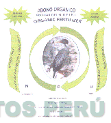 ABONO ORGANICO ABONAR DEL SUR E.I.R.L. ORGANIC FERTILIZER ABONO COMPUESTO DE ISLA CALIDAD COMPROBADA NATURAL