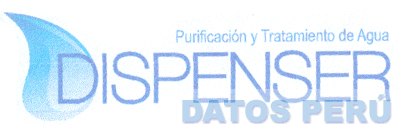 DISPENSER PURIFICACIÓN Y TRATAMIENTO DE AGUA