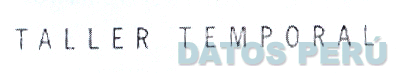 TALLER TEMPORAL