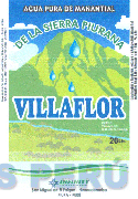 AGUA PURA DE MANANTIAL DE LA SIERRA PIURANA VILLAFLOR INFINITY LOGÍSTICA Y SERVICIOS EIRL