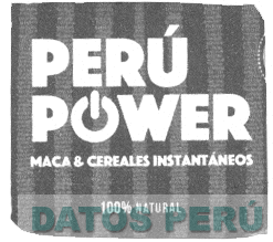 PERÚ POWER MACA & CEREALES INSTANTÁNEOS