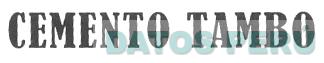 CEMENTO TAMBO