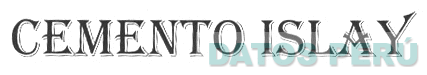 CEMENTO ISLAY