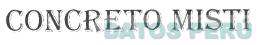 CONCRETO MISTI