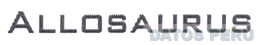 ALLOSAURUS