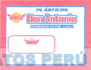 PLÁSTICOS DON ANTONIO INVERSIONES ISA PERU E.I.R.L.