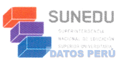 SUNEDU SUPERINTENDENCIA NACIONAL DE EDUCACIÓN SUPERIOR UNIVERSITARIA