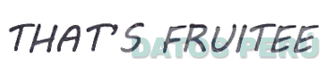 THAT´S FRUITEE