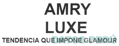 AMRY LUXE TENDENCIA QUE IMPONE GLAMOUR