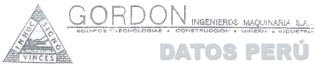 IN HOC SIGNO VINCES GORDON INGENIEROS MAQUINARIA S.A.