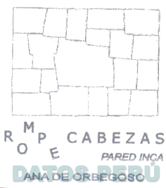 ROMPE CABEZAS PARED INCA ANA DE ORBEGOSO