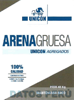 ARENAGRUESA UNICON AGREGADOS
