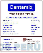 DENTAMIX YESO PIEDRA (TIPO III)