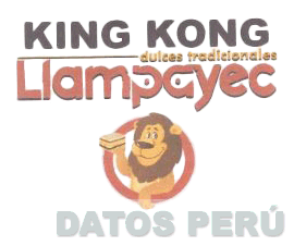 KING KONG LLAMPAYEC DULCES TRADICIONALES