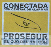 CONECTADA CON CENTRAL DE ALARMAS PROSEGUR EL OJO DEL HALCÓN