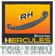 RH RESORTES HERCULES FUERZA Y TEMPLE CON ALTA RESISTENCIA