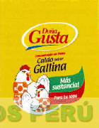DOÑA GUSTA CONCENTRADO EN POLVO CALDO SABOR GALLINA MÁS SUSTANCIA! PARA TU SOPA