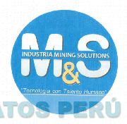 M&S INDUSTRIA MINING SOLUTIONS TECNOLOGÍA CON TALENTO HUMANO