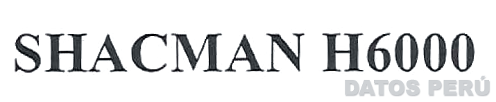 SHACMAN H6000