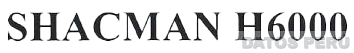 SHACMAN H6000