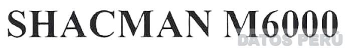 SHACMAN M6000