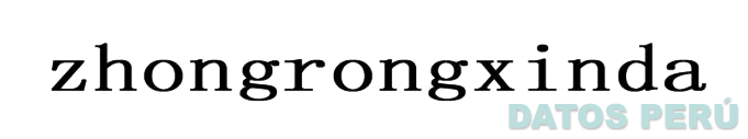 ZHONGRONGXINDA