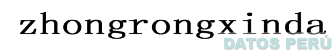 ZHONGRONGXINDA