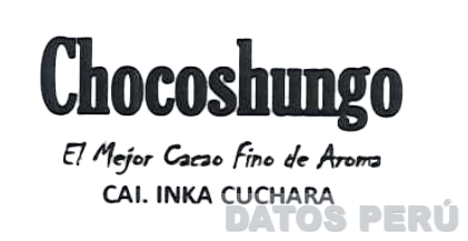 CHOCOSHUNGO EL MEJOR CACAO FINO DE AROMA CAI. INKA CUCHARA