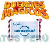 DUENDES MAGICOS TARJETA CENCOSUD