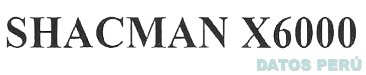 SHACMAN X6000