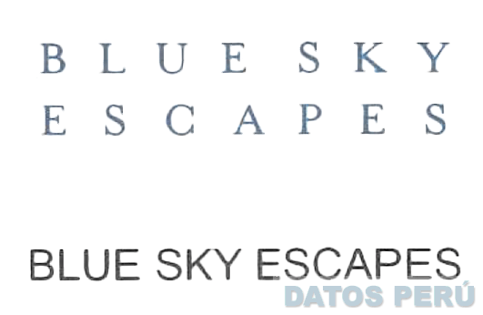BLUE SKY ESCAPES