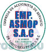 EMP. ASMOP S.A.C EMPRESA DE ACCIONISTA DE SERVICIO DE MOTOTAXI PAYET S.A.C