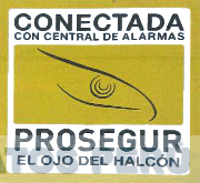 CONECTADA CON CENTRAL DE ALARMAS PROSEGUR EL OJO DEL HALCÓN